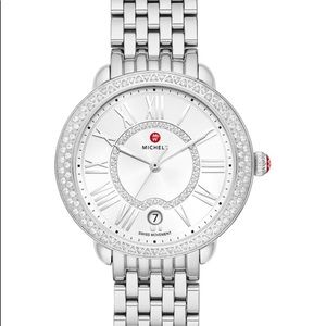 Michele Serein Diamond Bezel Watch
